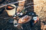 户外露营美食装备场景