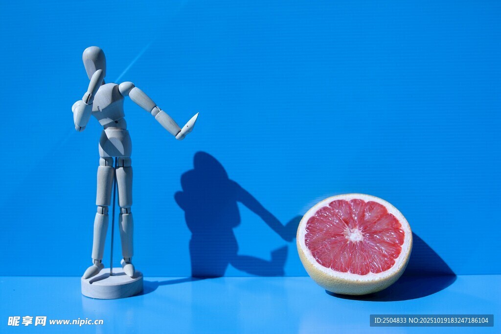 人偶与半颗西柚的奇妙组合