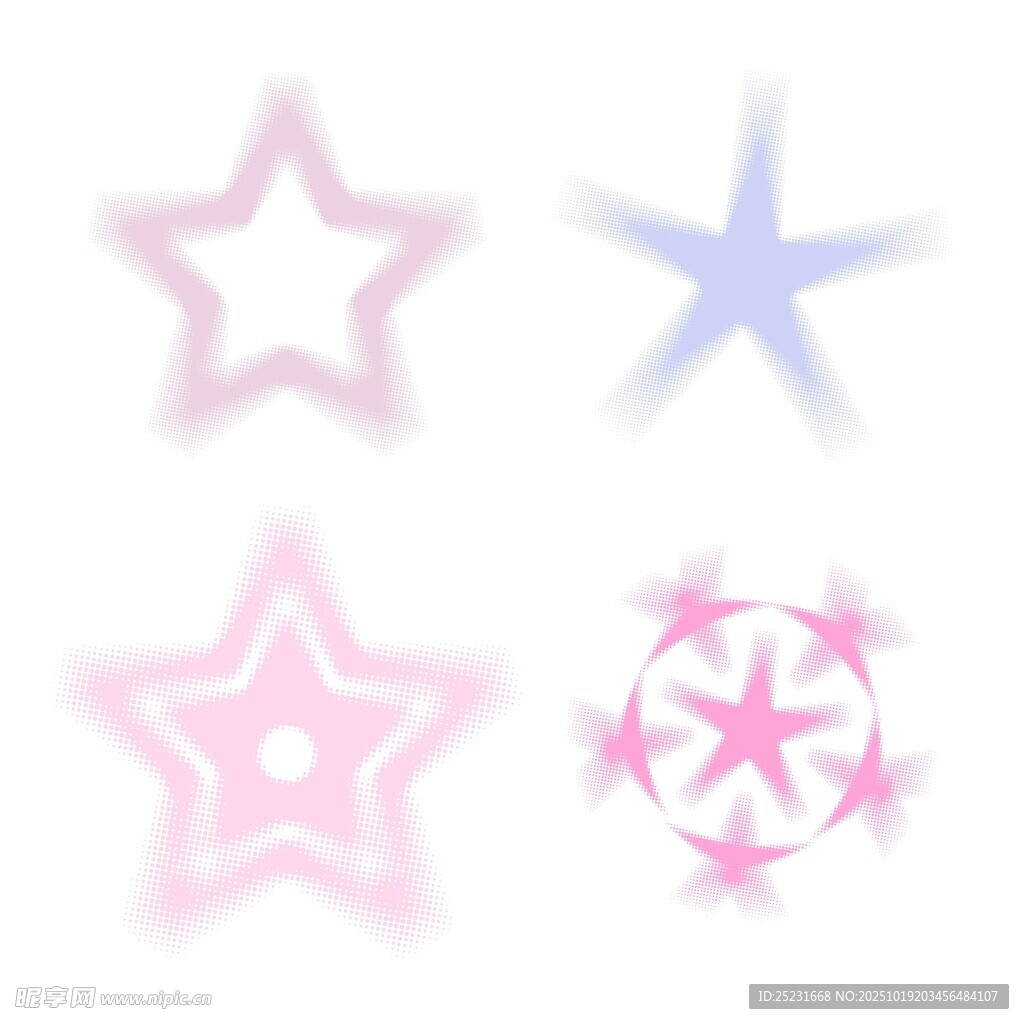梦幻星星图案