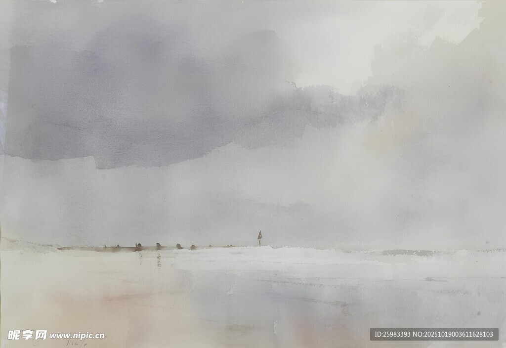 水彩风景画