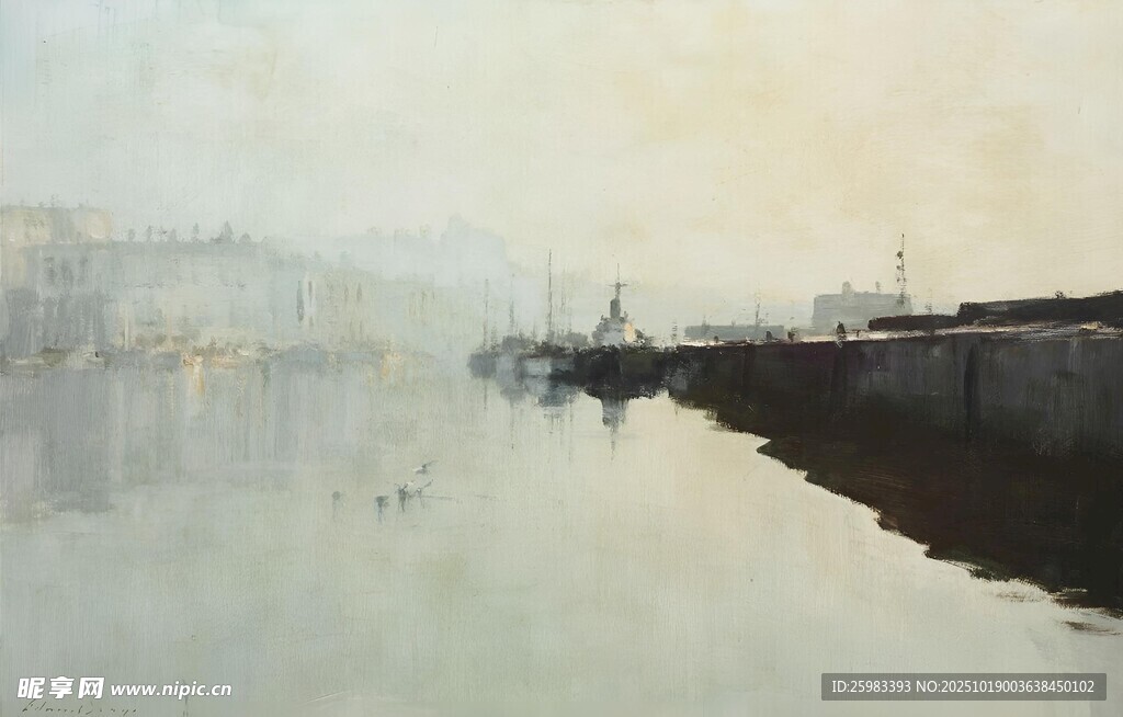 水彩风景画