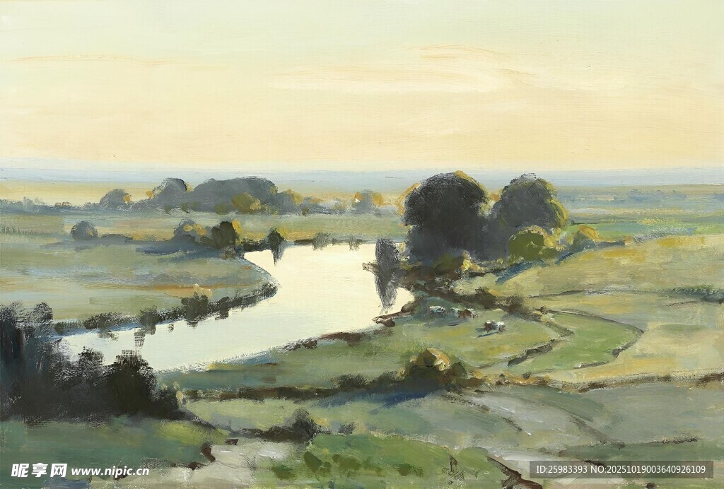风景油画