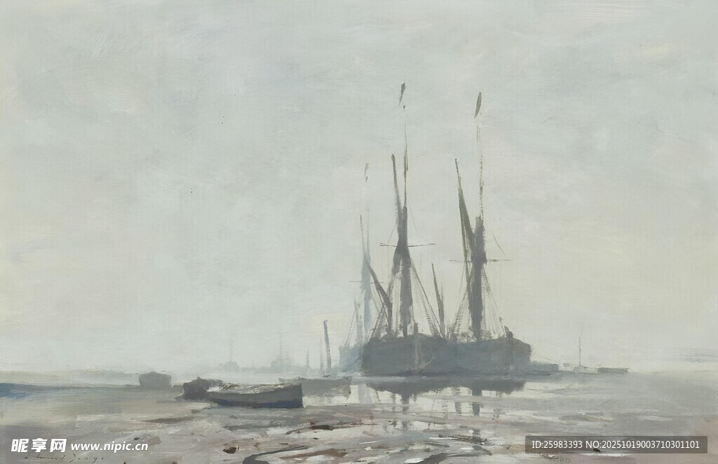水彩风景画