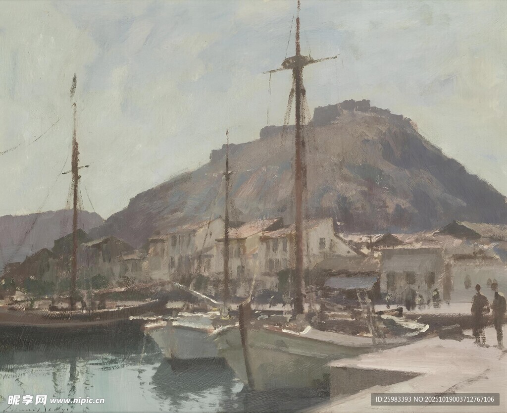 水彩风景画
