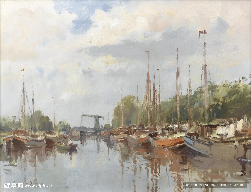 水彩风景画