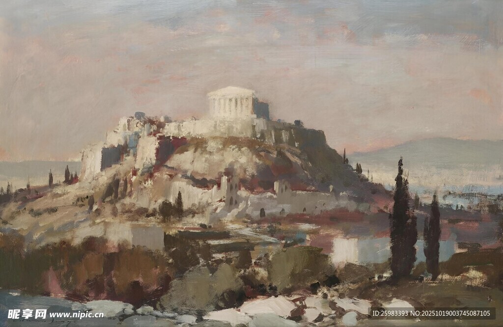 水彩风景画