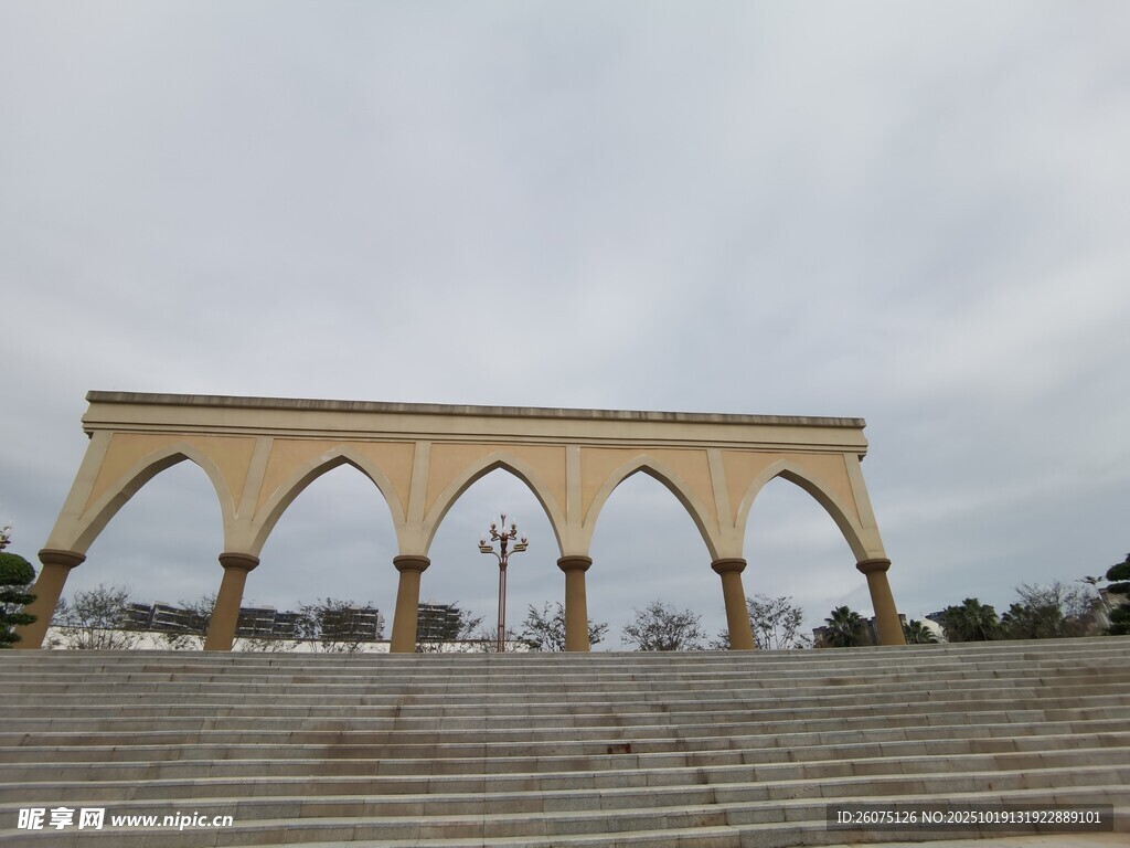 拱形建筑景观