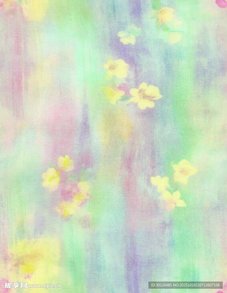 扎染花