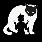 猫猫剪影