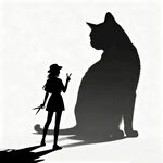 猫猫影子