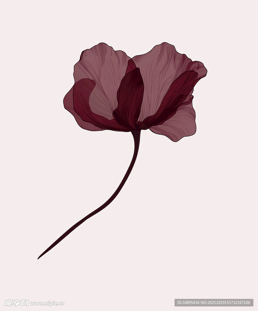  手绘花