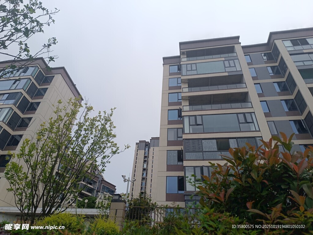 现代风格高层住宅建筑