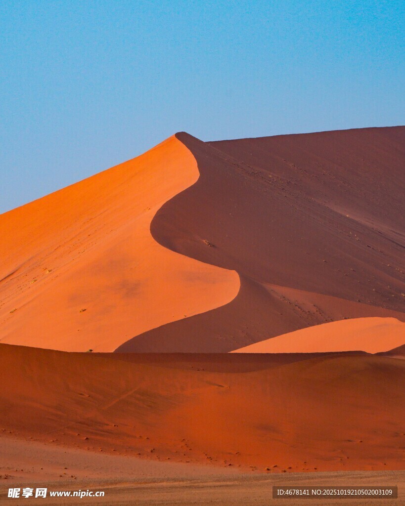壮丽沙漠沙丘景观