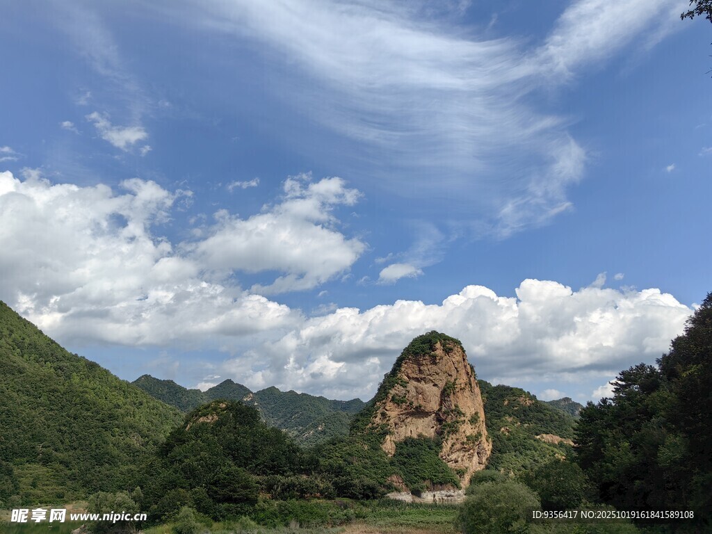 蓝天白云