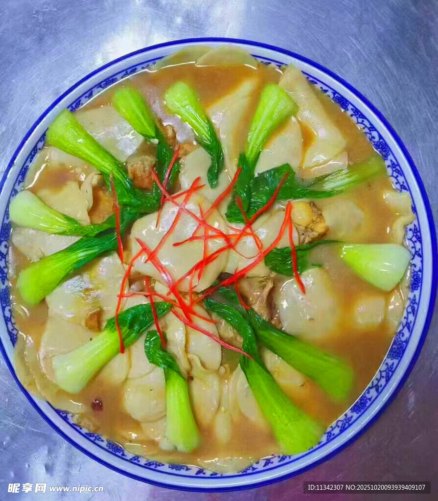 土鸡焖饼