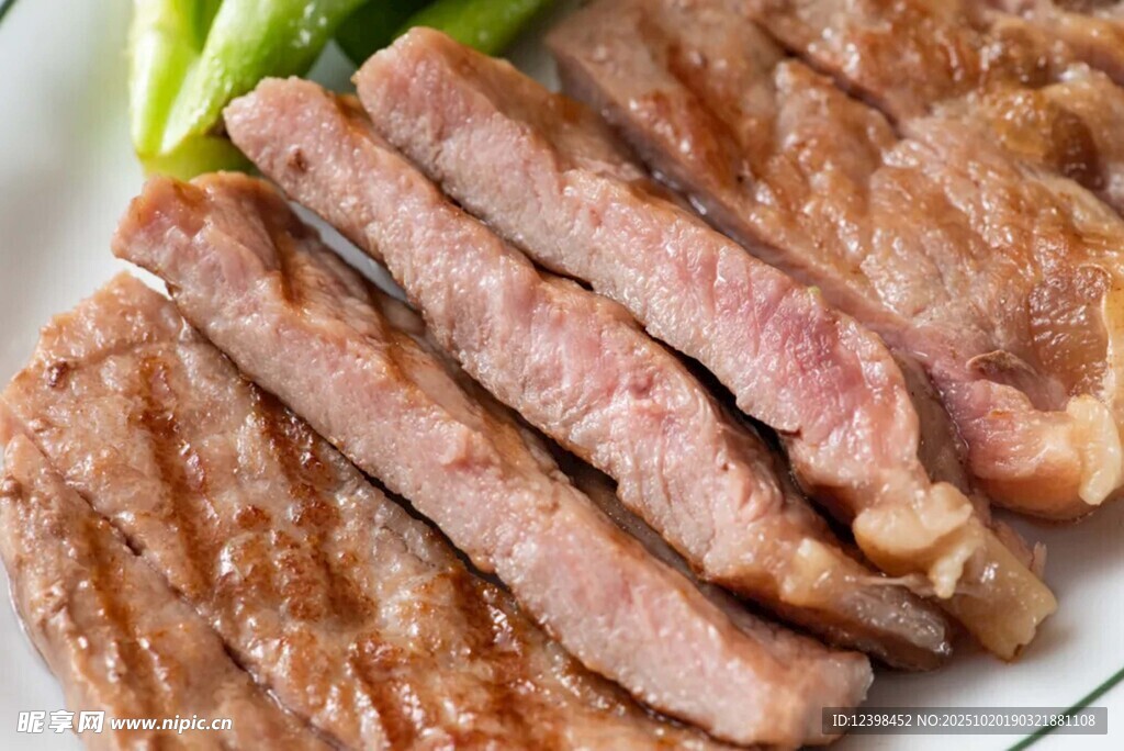 美味切片牛排