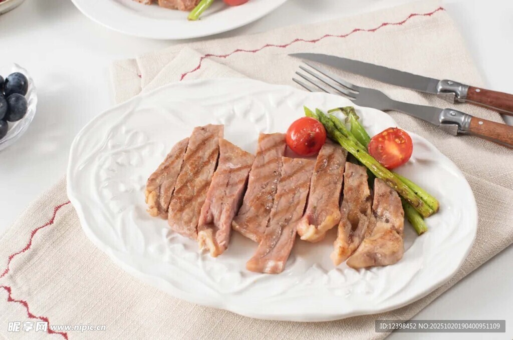 美味熟牛肉摆盘