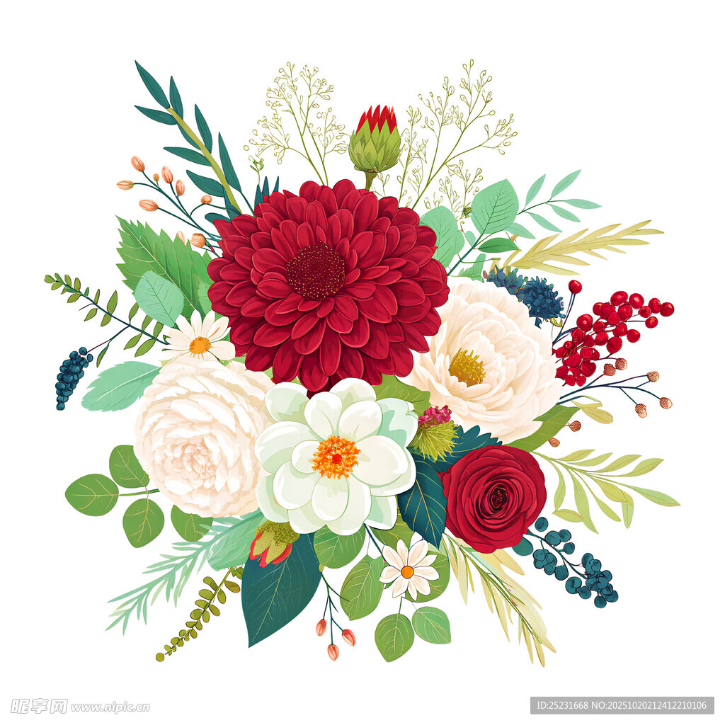 花卉插画