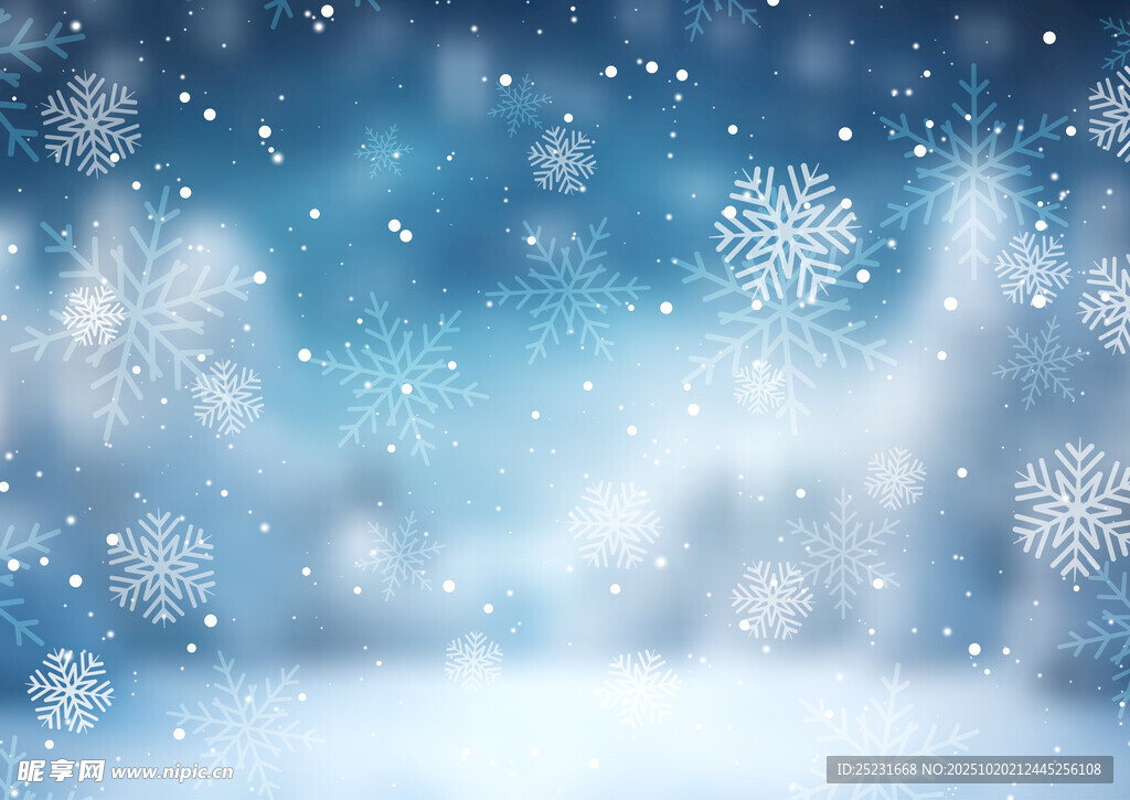 梦幻雪景 