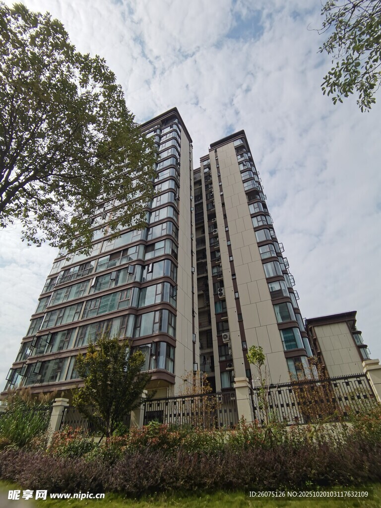 现代高层住宅景观