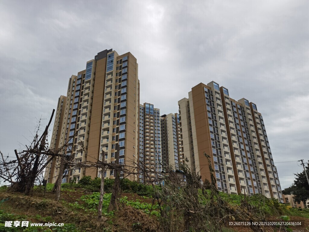 高层住宅区景观