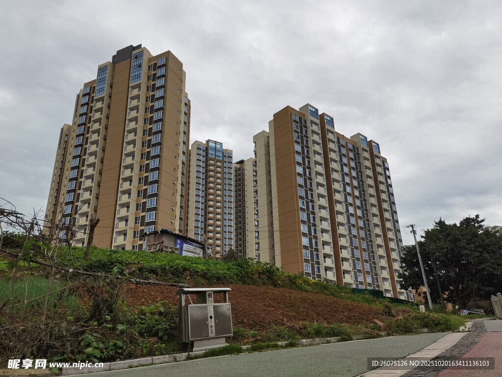 高层住宅区景观