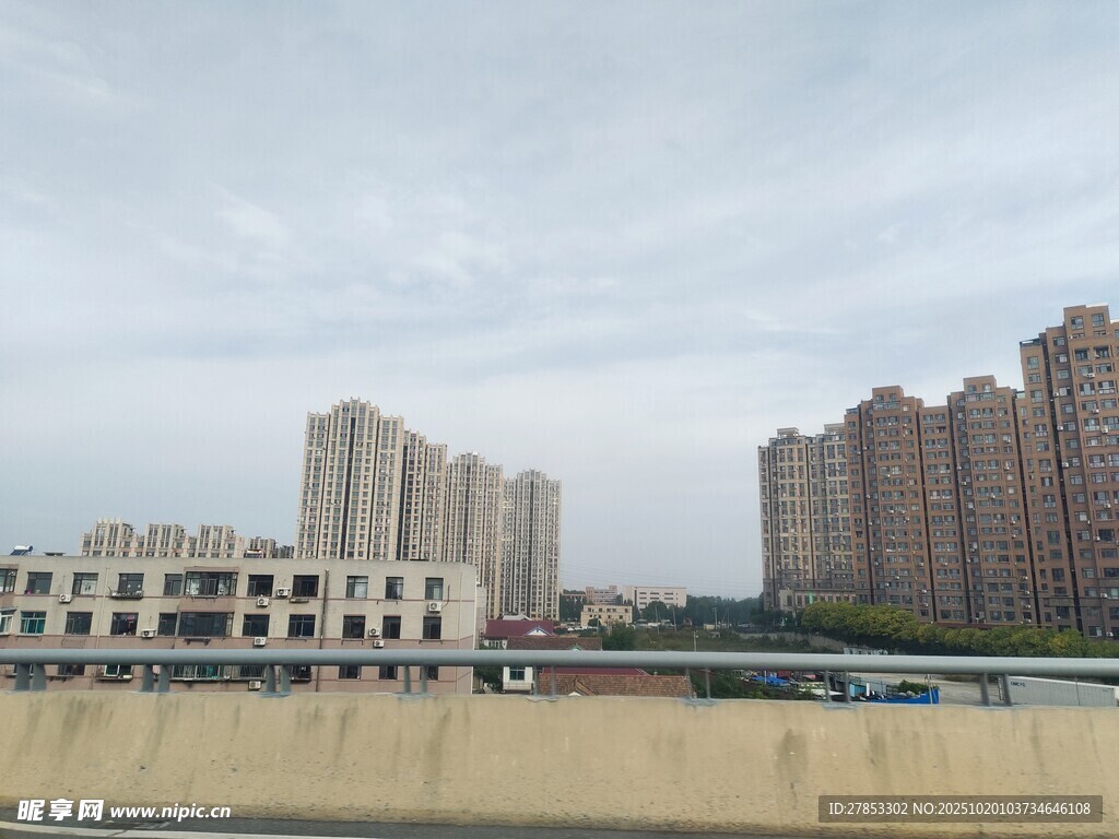 城市建筑群景观