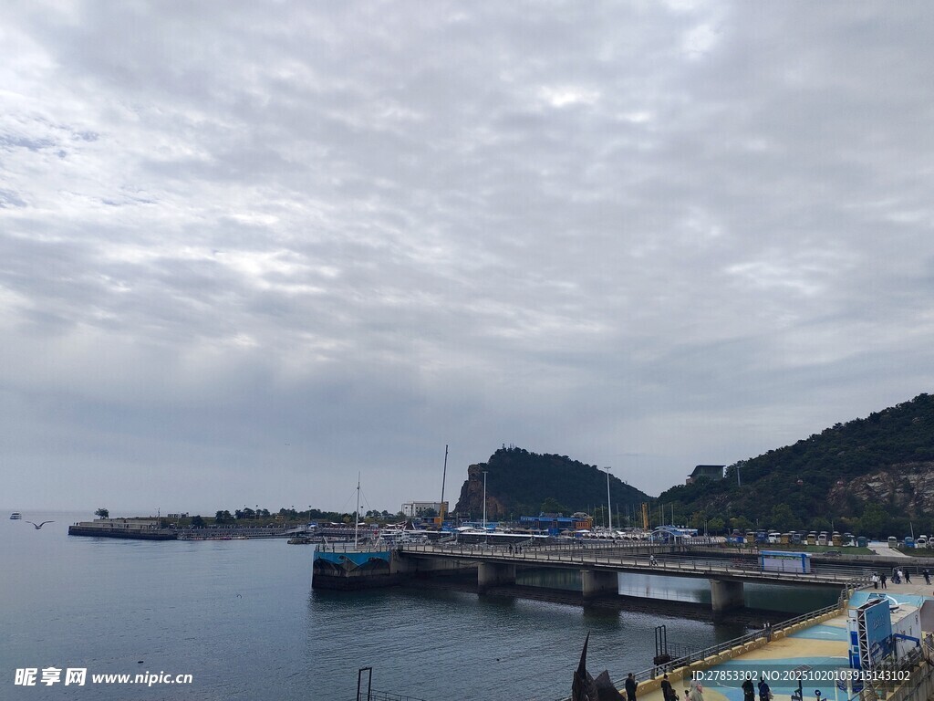 海滨码头风景