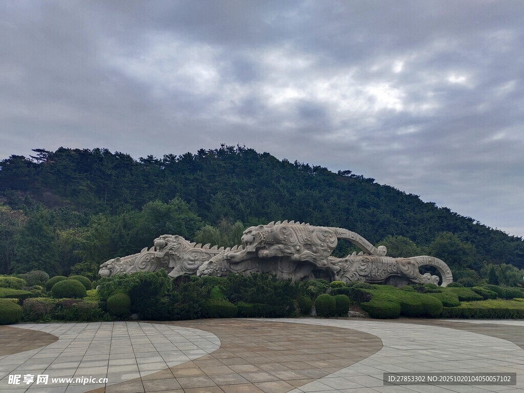 户外大型石雕景观