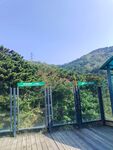 山间玻璃观景台风景秀丽
