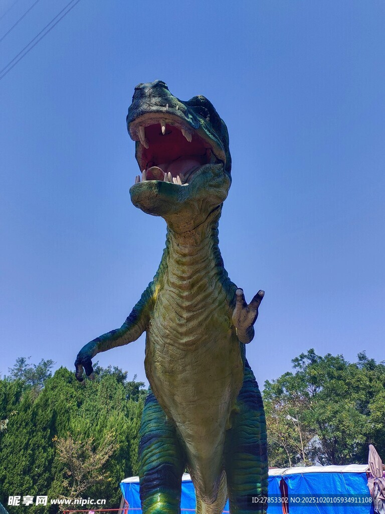 户外恐龙雕塑