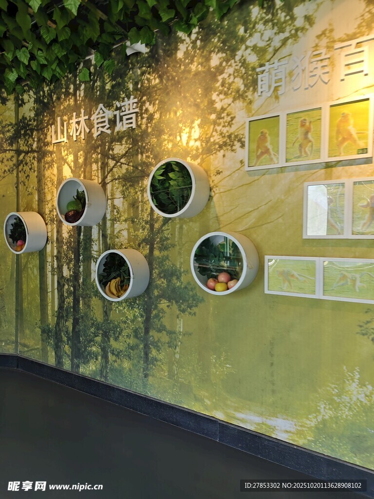 创意绿植墙装饰室内空间