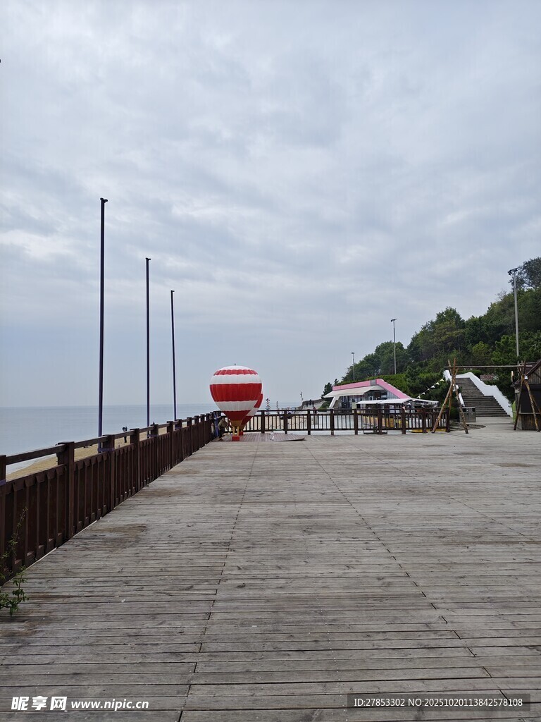 海滨码头风光