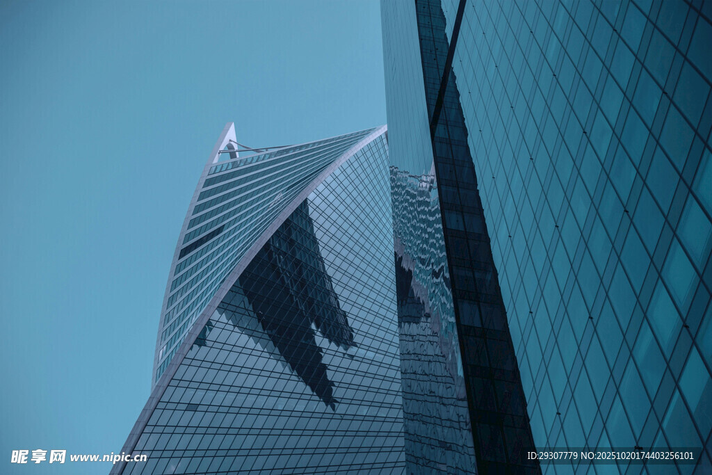 现代摩天大楼建筑景观