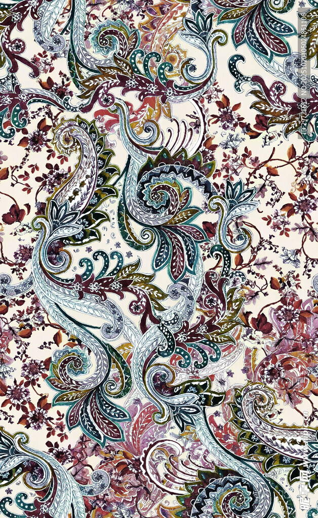 精美复古花纹图案