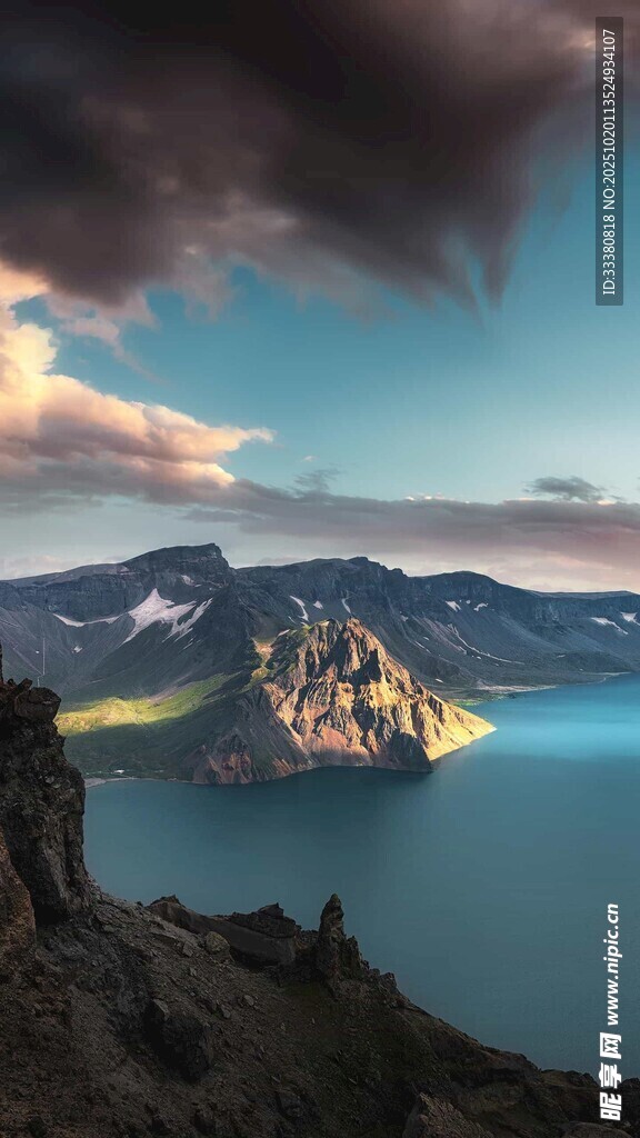 壮丽湖山美景