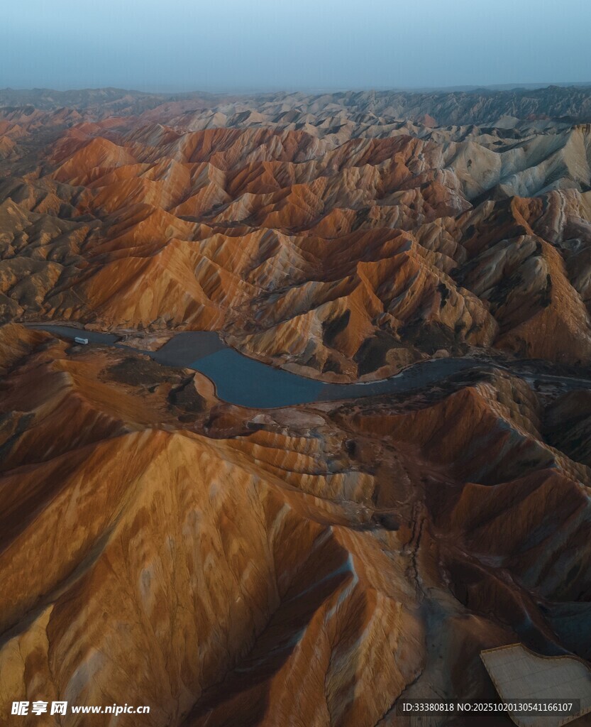 壮丽丹霞地貌景观
