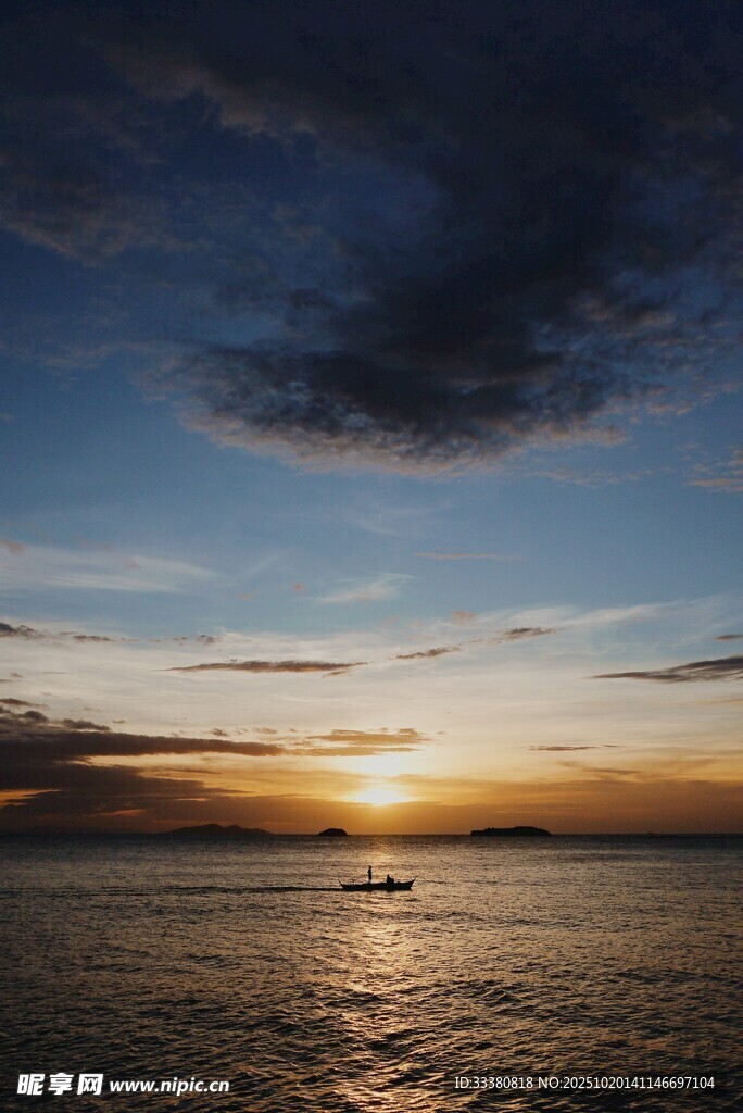 海上日落美景