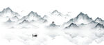 水墨山水背景