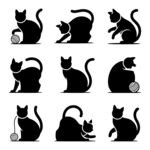 猫咪剪影 