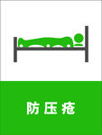 防压疮床示意图