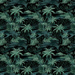 热带丛林风植物图案纹理