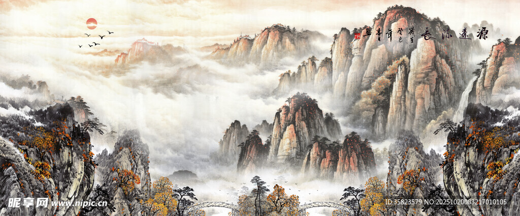 黄山日出