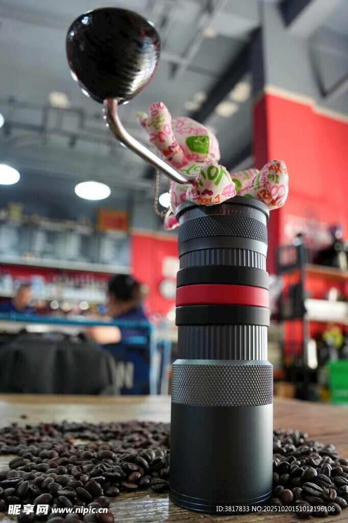 创意咖啡研磨器展示