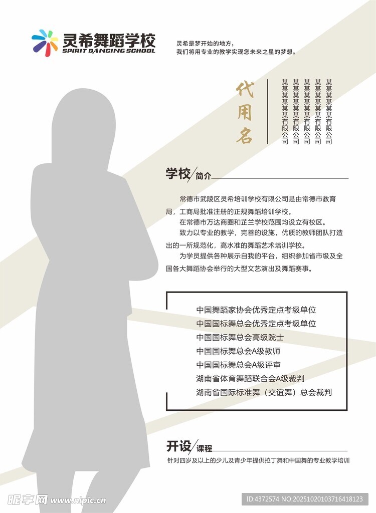 女性职业形象信息图表