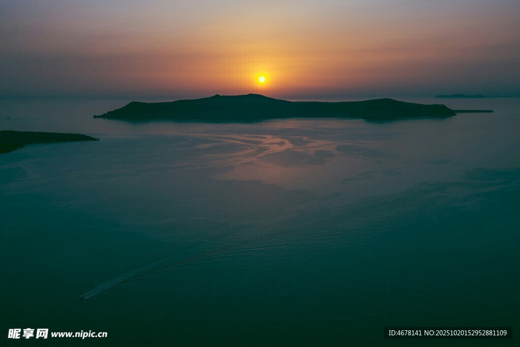 海上日落美景