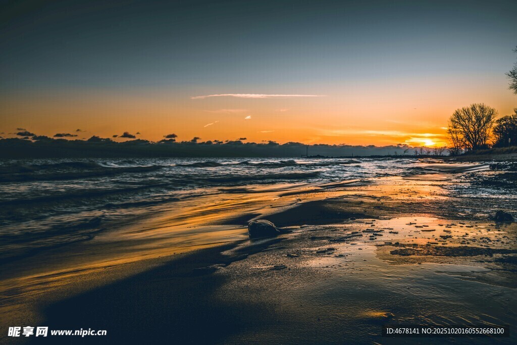 海边日落美景