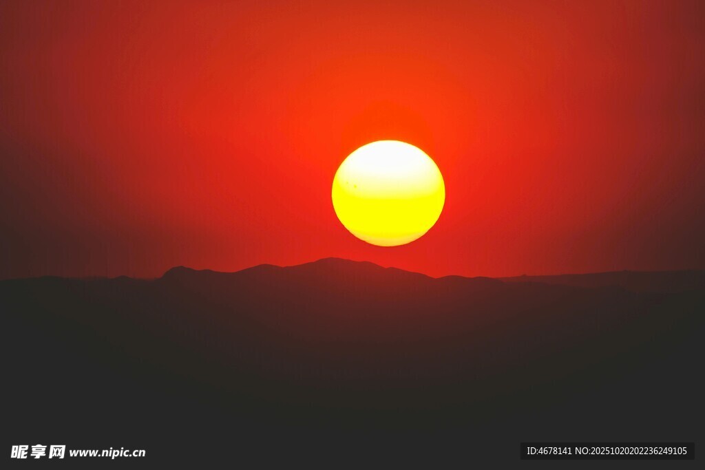 夕阳西下