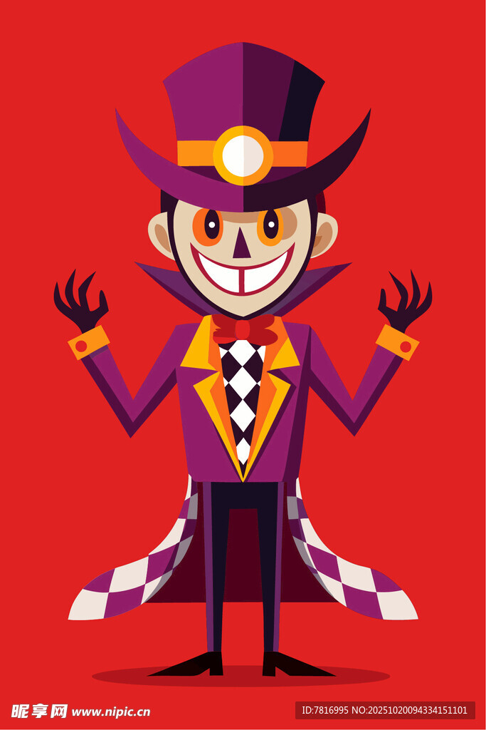 邪恶小丑魔术师