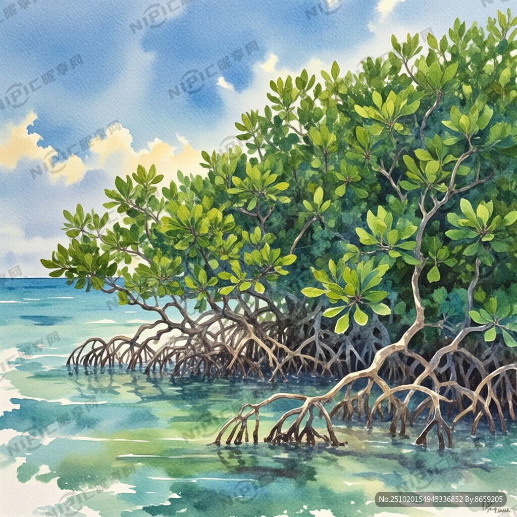 红树林风景